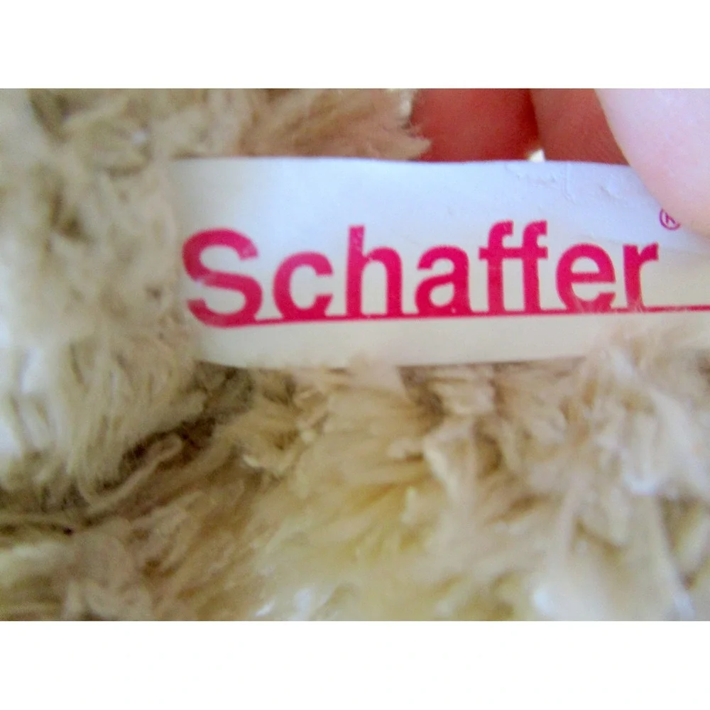 Rudolf Schaffer Plush German Teddy Bear Knit Scarf 7